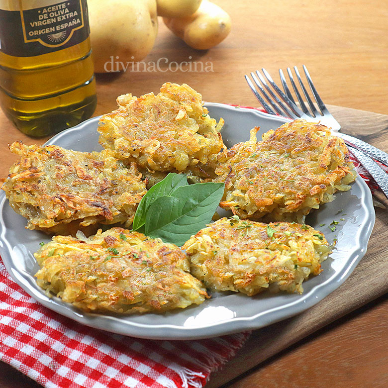 Hash Browns de Patata - Receta de DIVINA COCINA