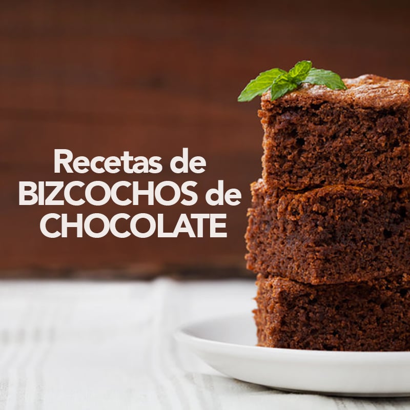7 recetas de bizcochos de chocolate 1