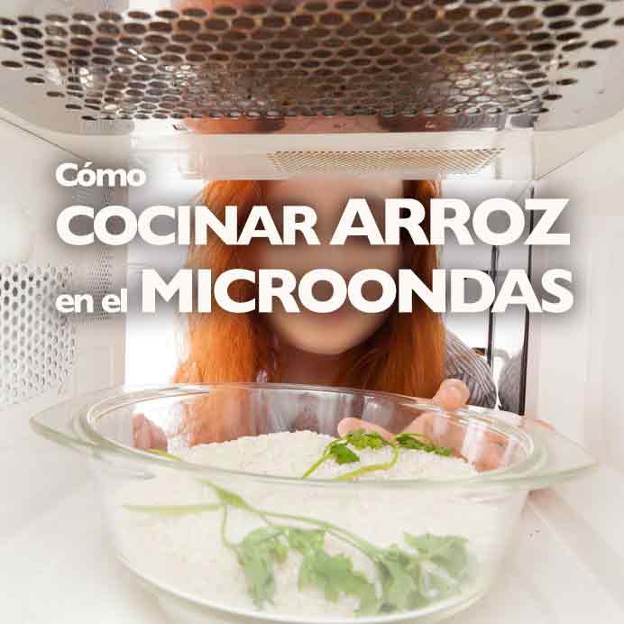 El otro día nostalgia Cosquillas Cómo cocinar arroz en el microondas - Divina Cocina