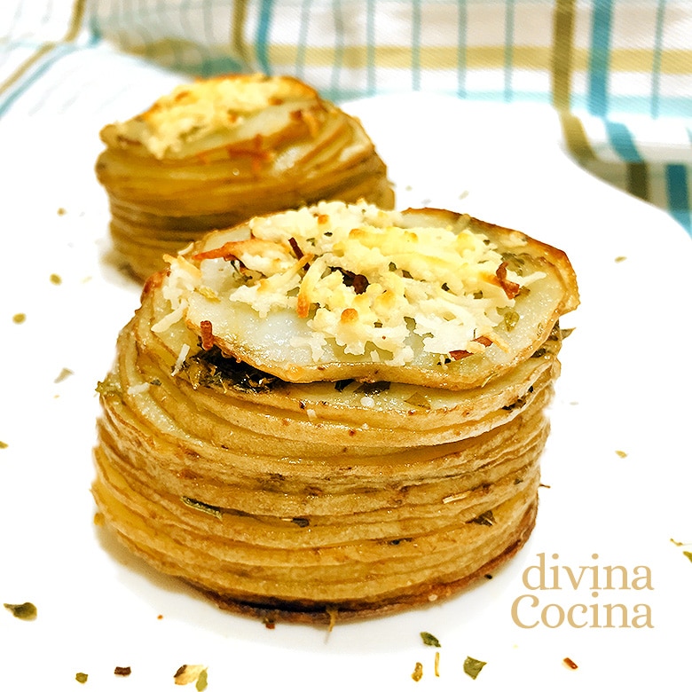 Milhojas de patata 1