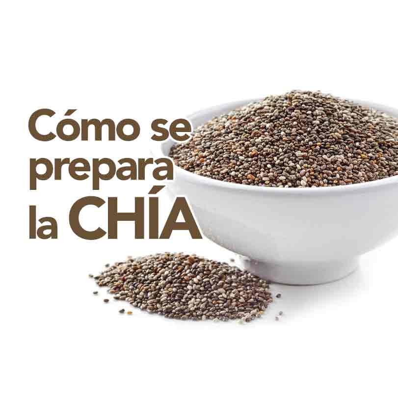 Como se prepara la chía