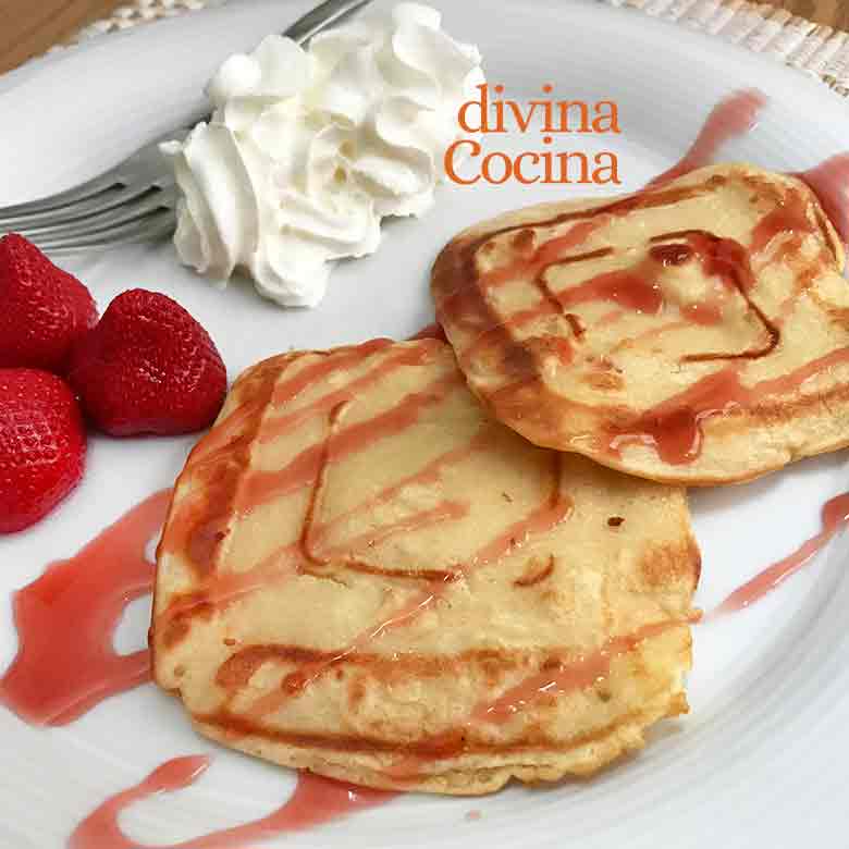 Tortitas americanas en sandwichera 1
