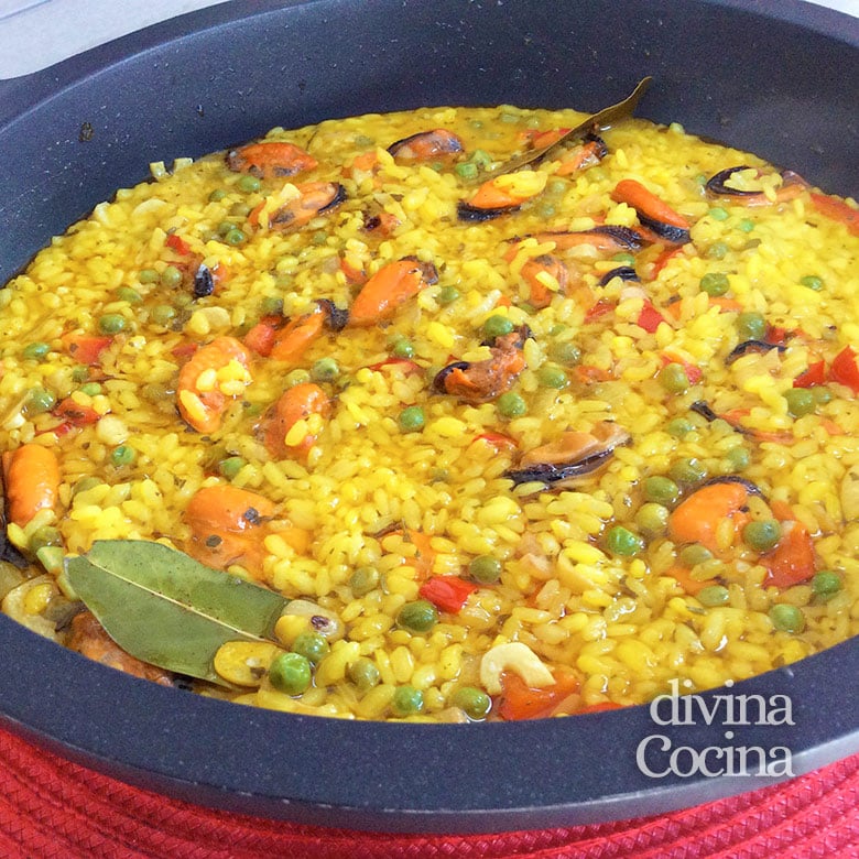 arroz con mejillones