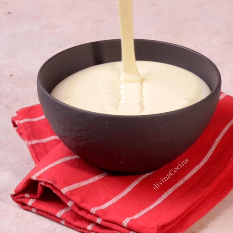 leche condensada casera