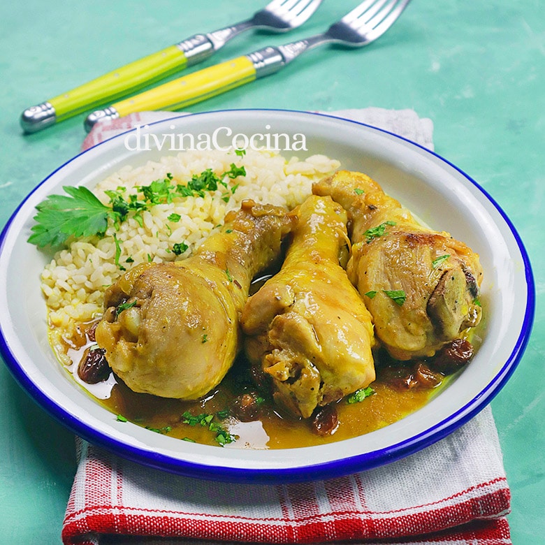 pollo guisado al curry