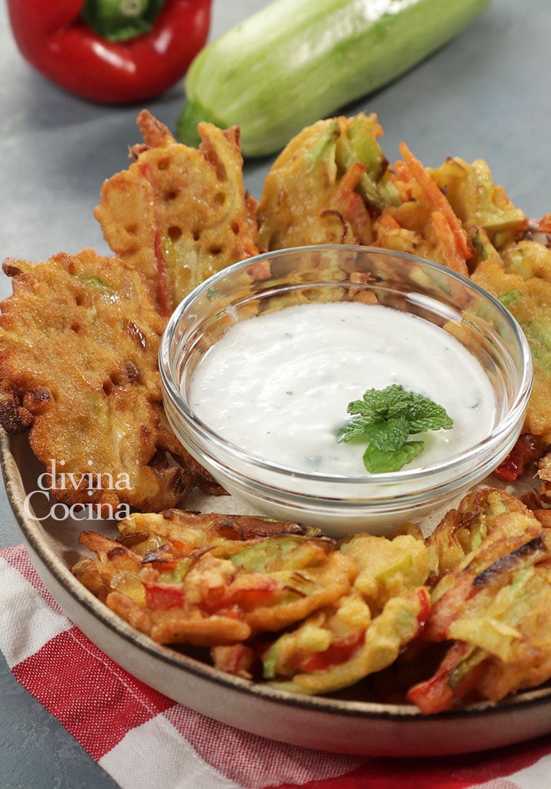 bunuelos de verduras