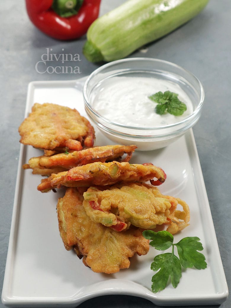 bunuelos de verduras