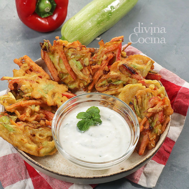 bunuelos de verduras