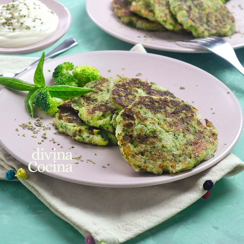 tortitas de brocoli