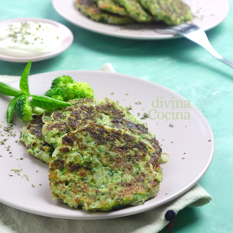 tortitas de brocoli