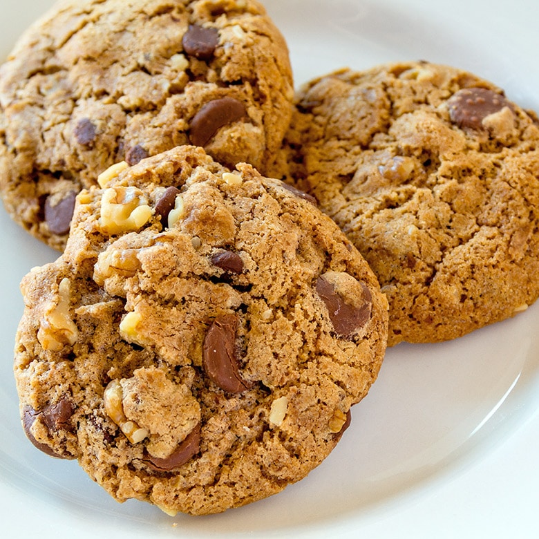 Galletas con pepitas de chocolate · El cocinero casero - Postres