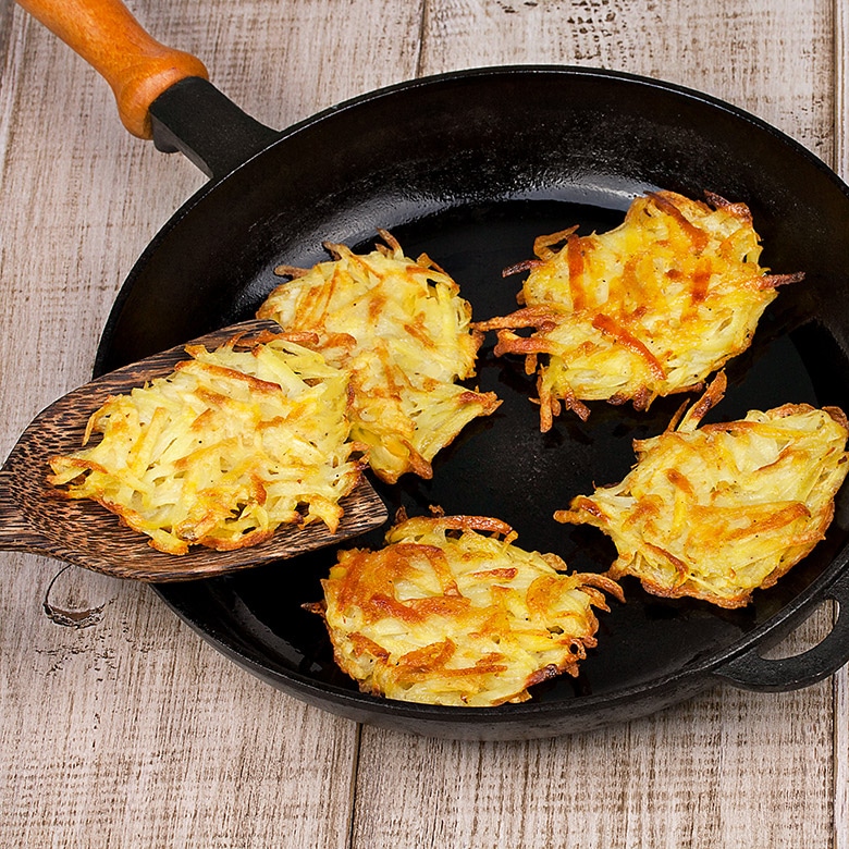 Rosti de patatas al estilo suizo – Receta de DIVINA COCINA