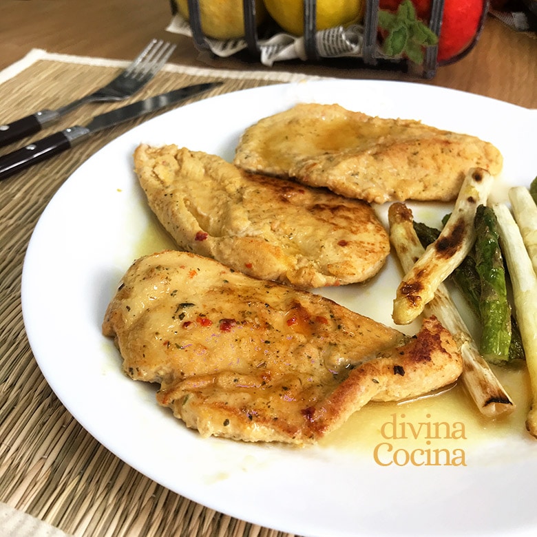 Filetes de pollo morunos