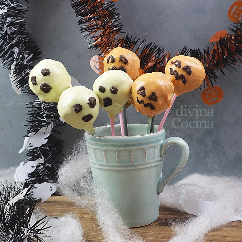 cake pops para halloween