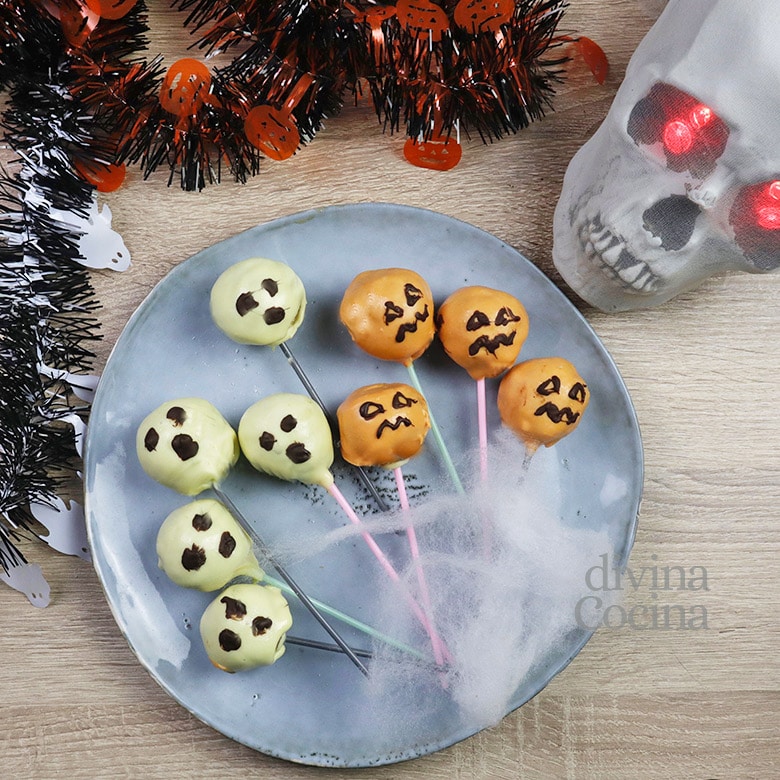 cake pops para halloween