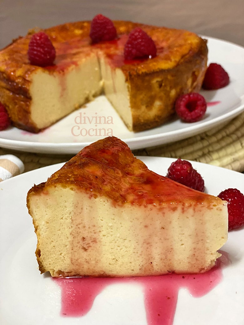 tarta de queso y yogur facil