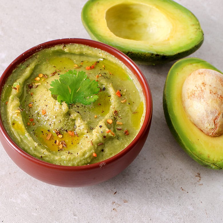 hummus de aguacates