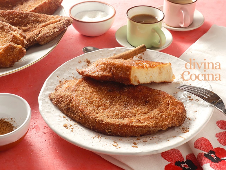 Torrijas de leche y canela 95