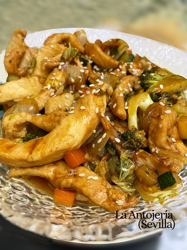 teppanyaki de pollo