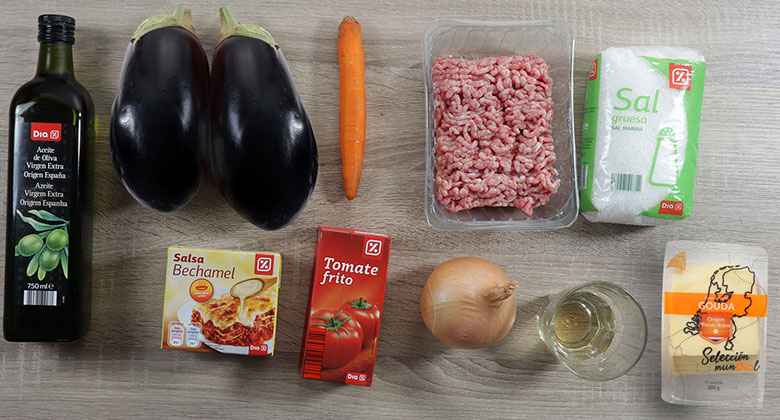 moussaka ingredientes