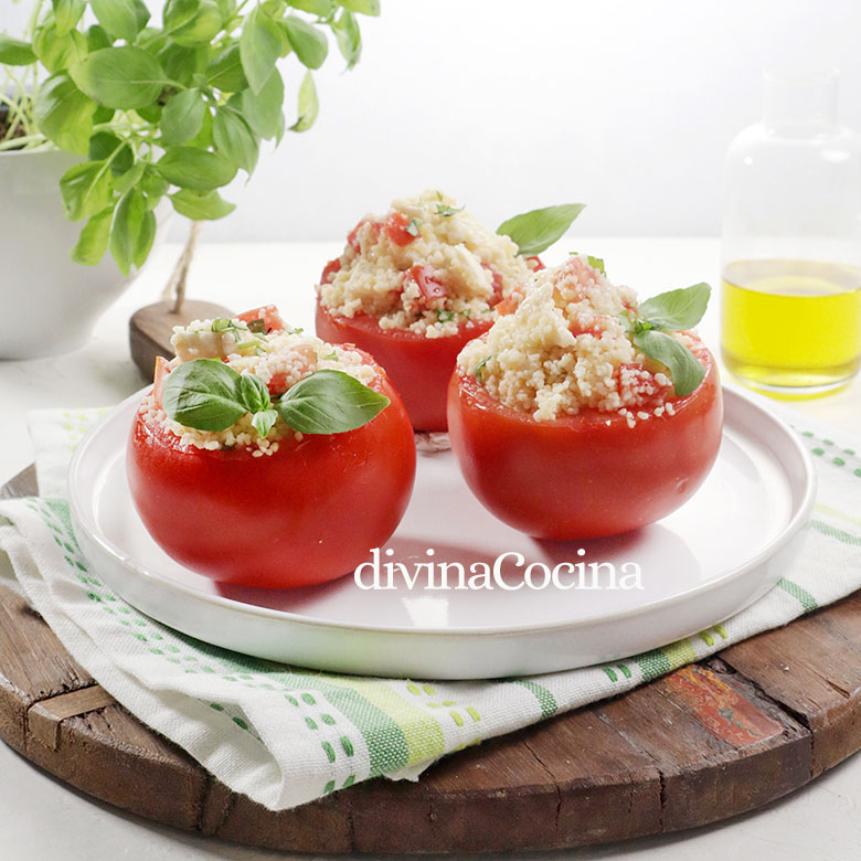 tomates rellenos de cuscus