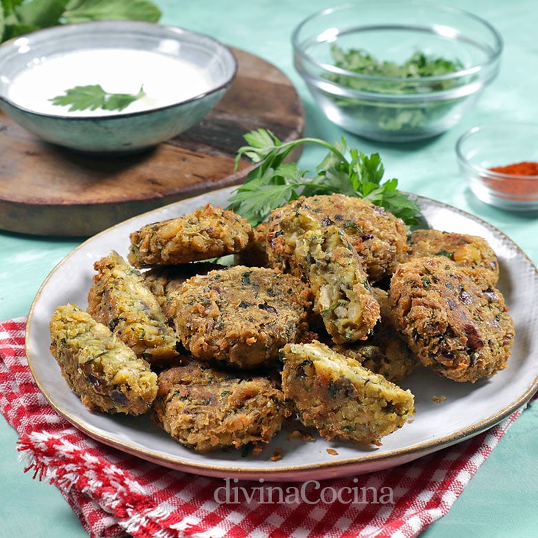 Falafel de garbanzos - Receta de DIVINA COCINA