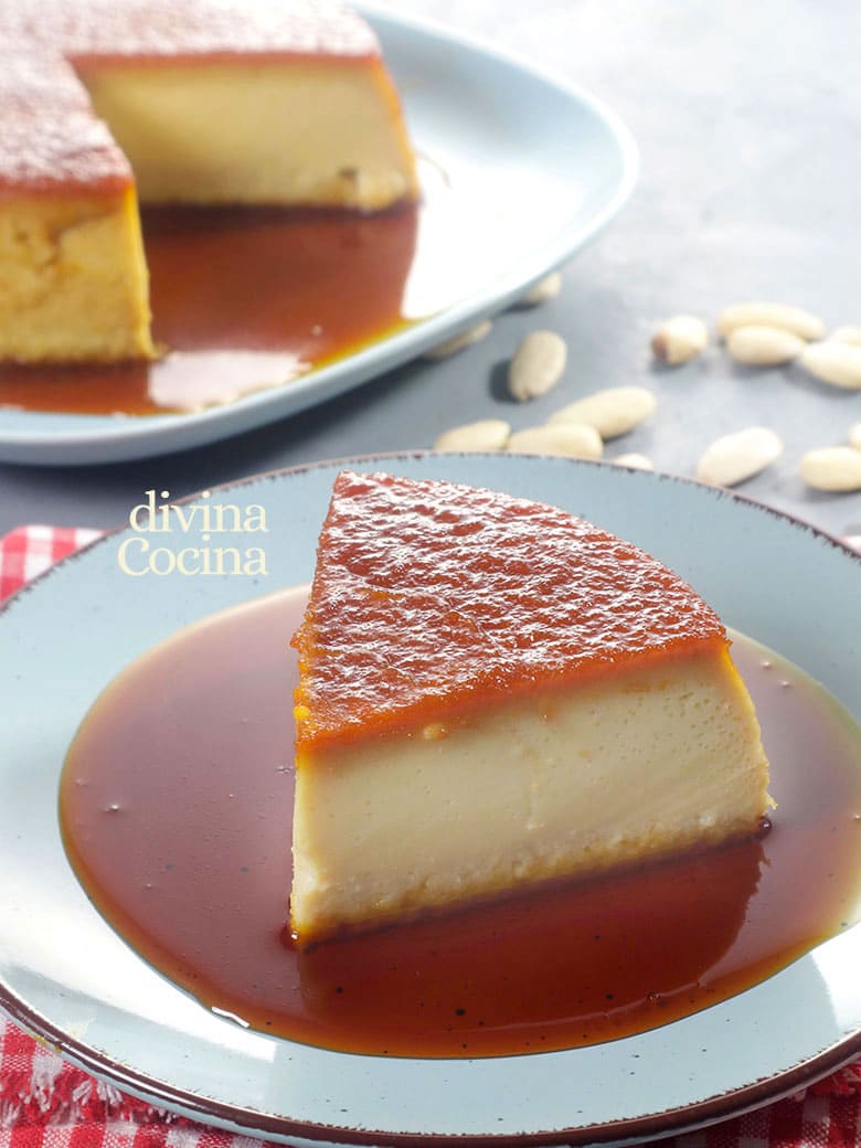 FLAN DE ALMENDRAS