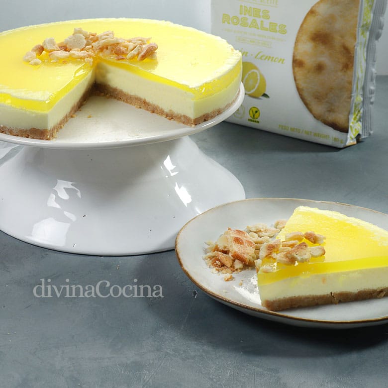 tarta de queso con tortas ines rosales 