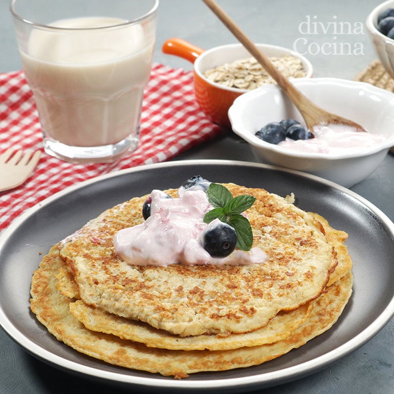 tortitas de avena fitness