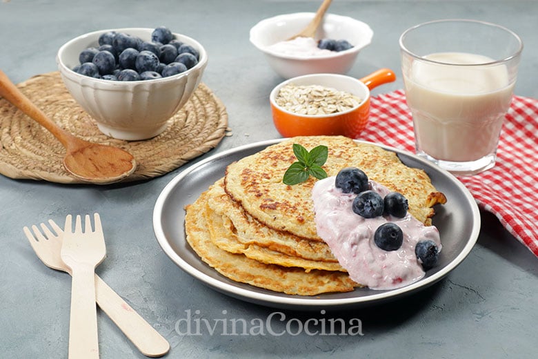 tortitas de avena fitness