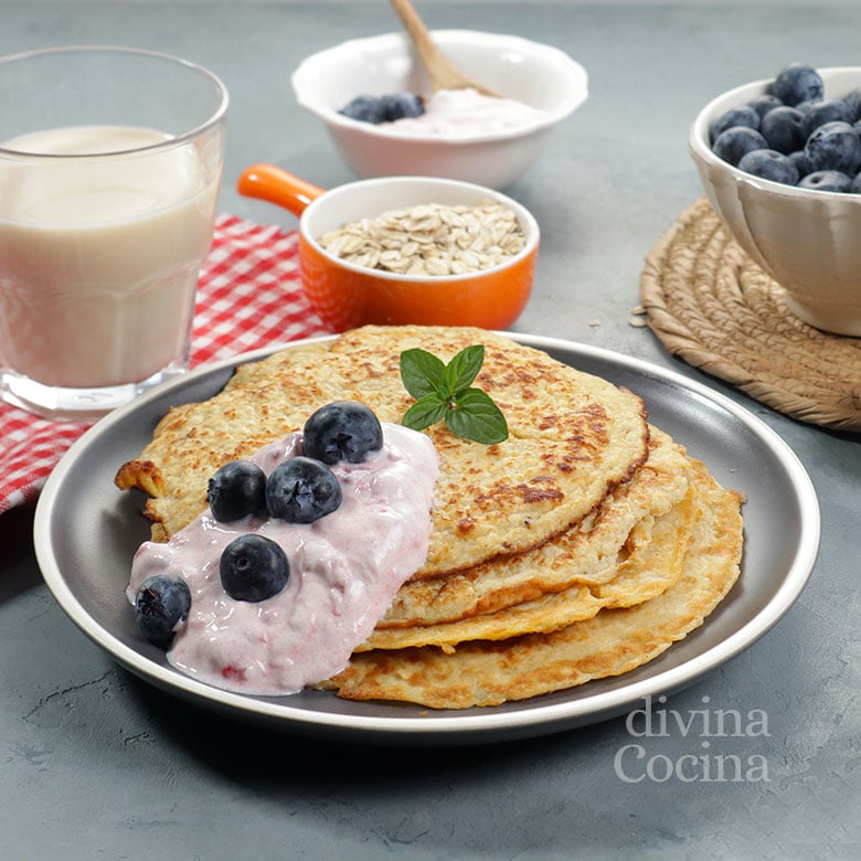 tortitas de avena fitness