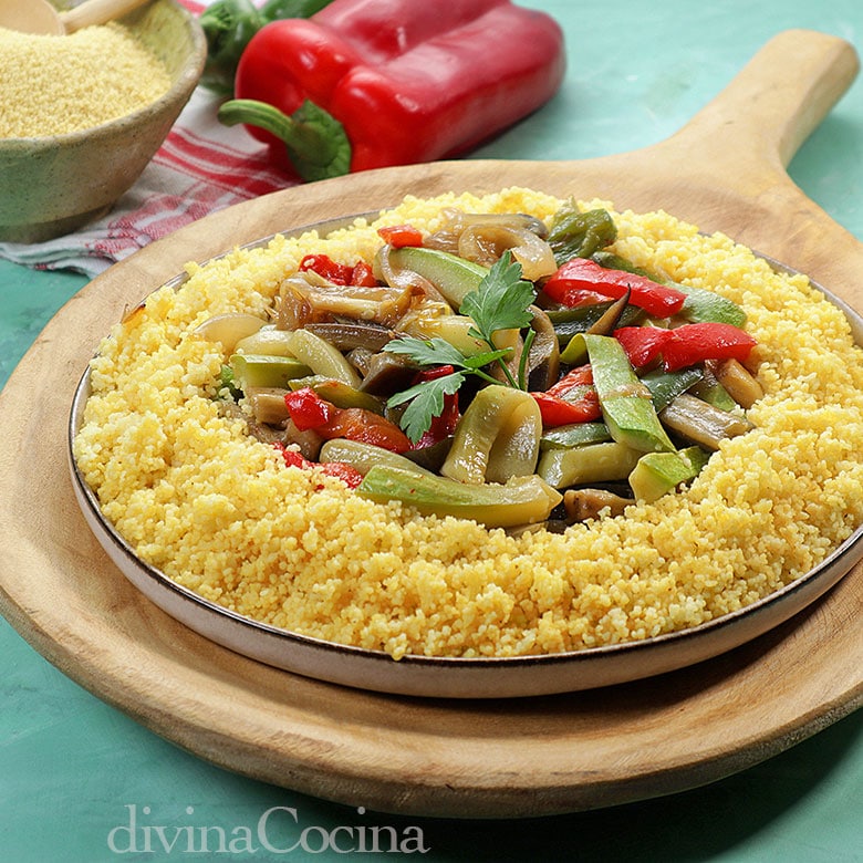 cuscus de verduras