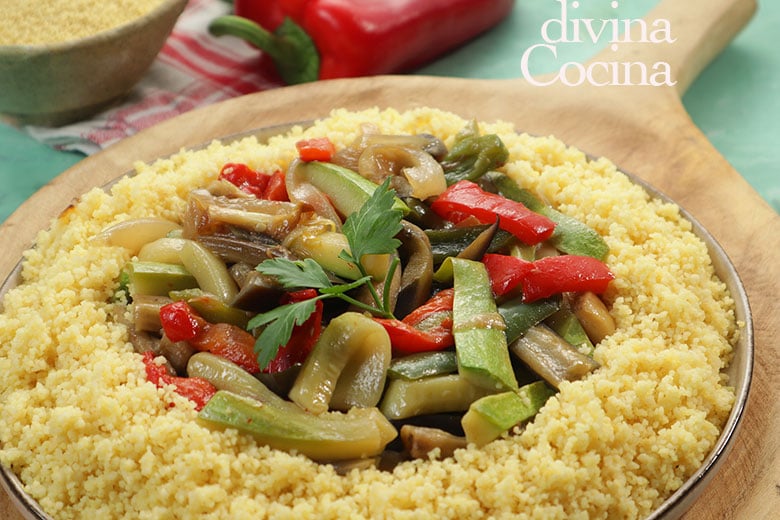 cuscus con verduras