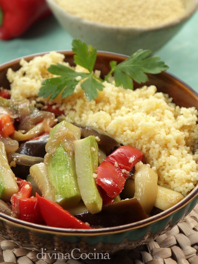 cuscus con verduras