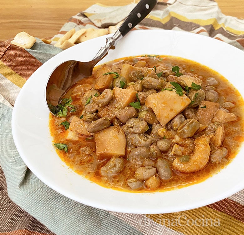 Habas con chocos al estilo de Huelva 127