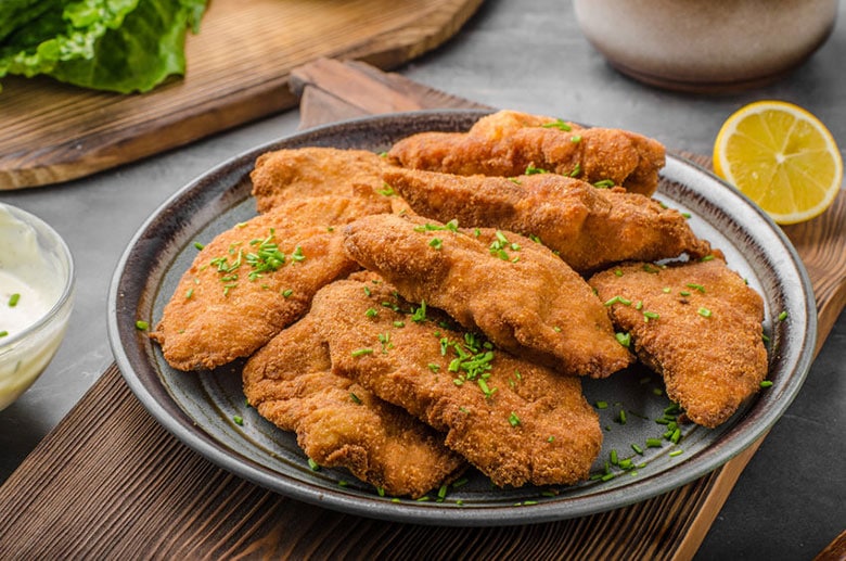 filetes empanados