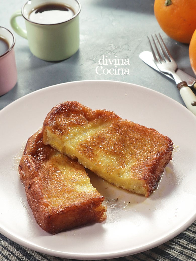 torrijas de naranja