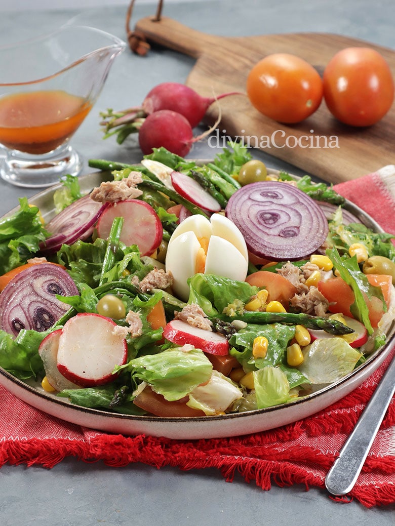 ensalada primavera