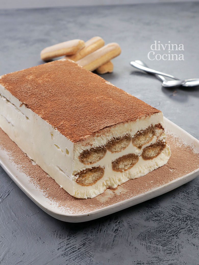 tarta helada de tiramisu