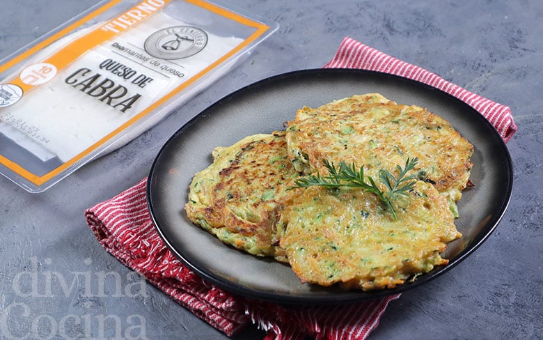 tortitas medallones de verdura