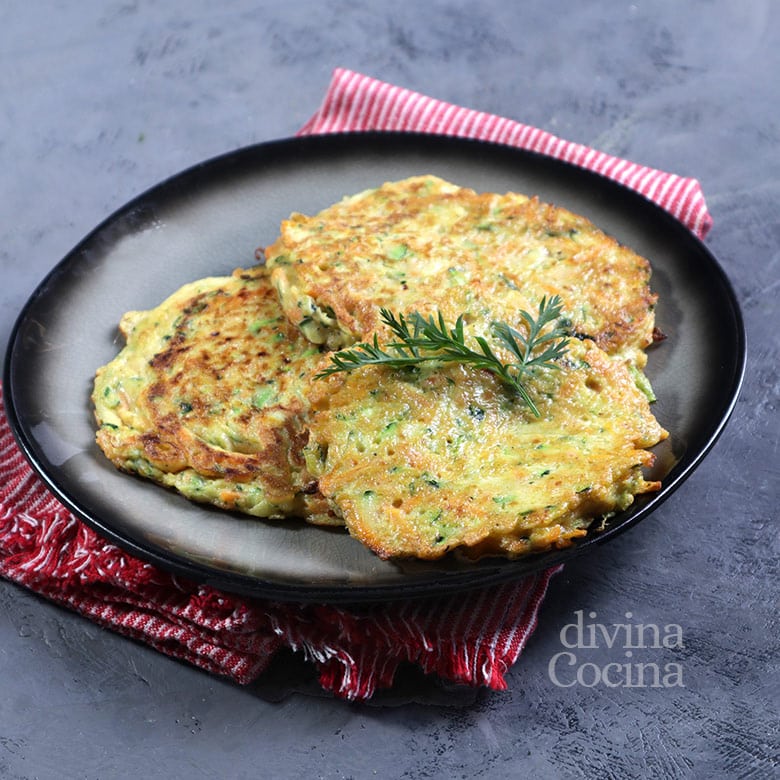 tortitas medallones de verdura