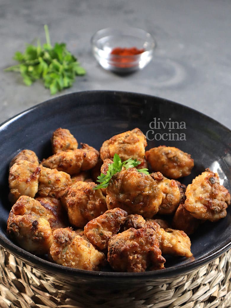 lagrimitas de pollo en freidora sin aceite airfryer