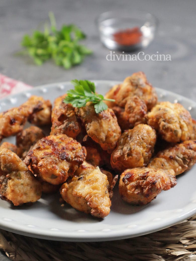 lagrimitas de pollo en freidora sin aceite airfryer