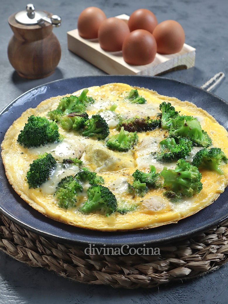 tortilla vaga de brocoli