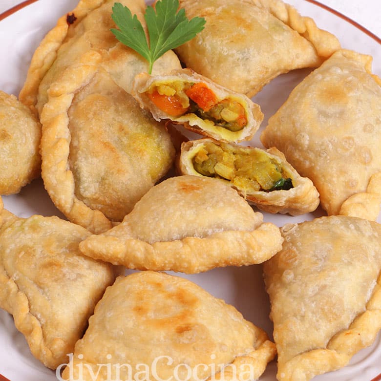 samosas de verduras