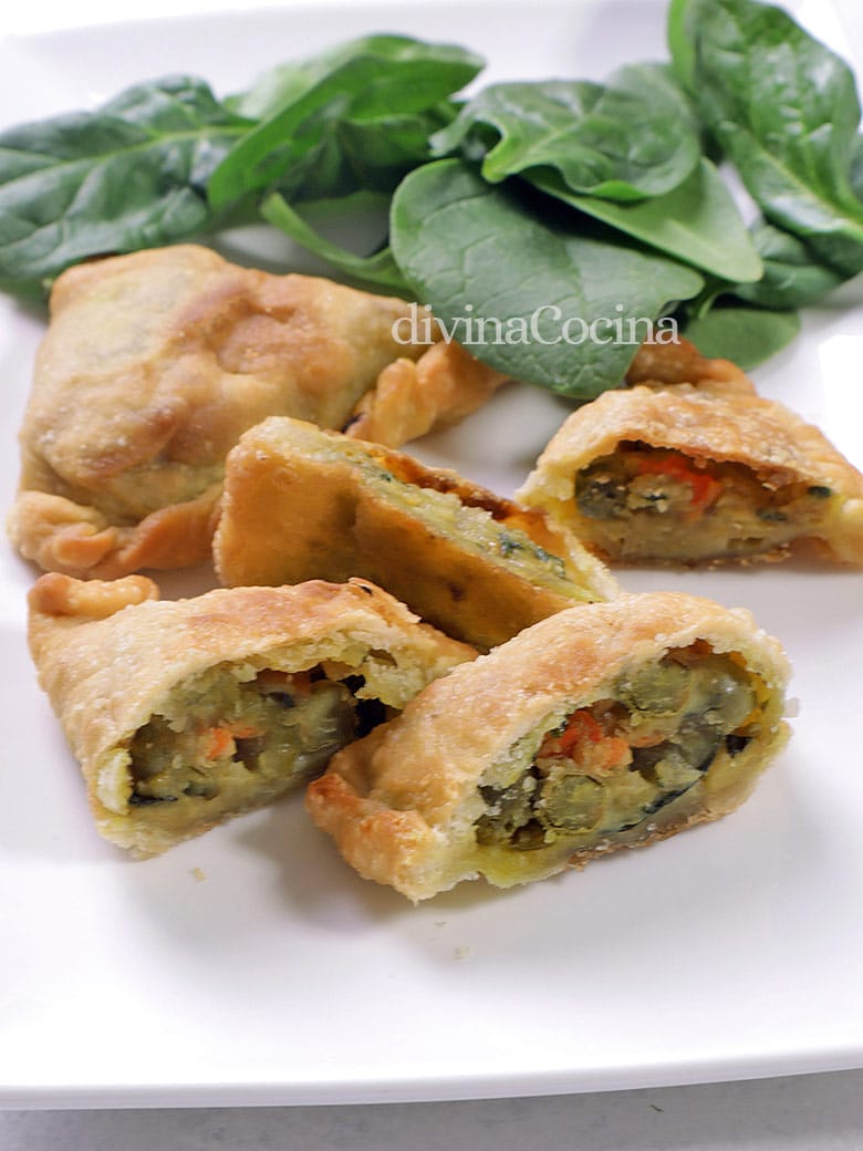 samosas de verduras