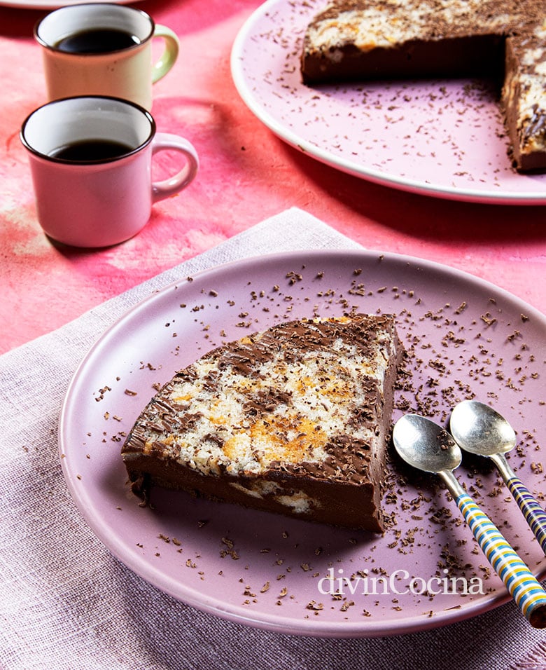 tarta de chocolate facil sin horno