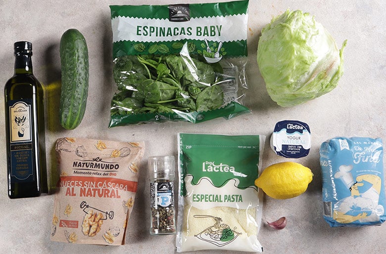 ensalada green goddess ingredientes