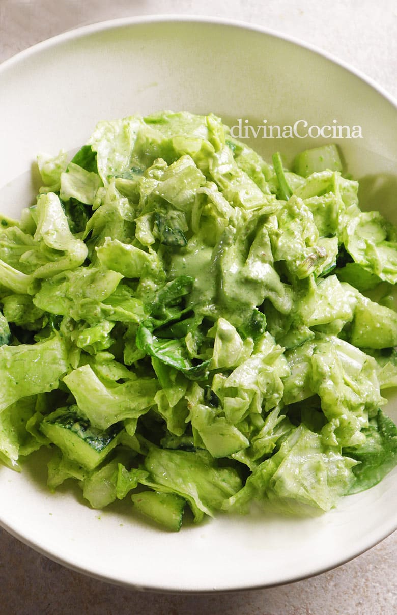 ensalada green goddess