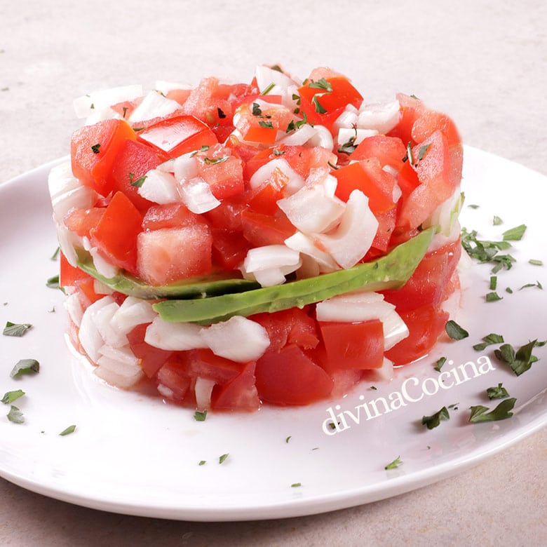 tartar de tomate